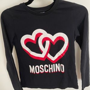 Moschino Teen Long Sleeve Tee